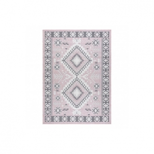 Rožinės spalvos kilimas SION Acteka | 200x290 cm