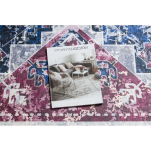 Ryškiaspalvis kilimas su rytietiškais raštais ANDRE Vintage | 80x150 cm 