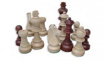 Šachmatai Staunton (maišelyje)