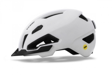 Šalmas Cube Evoy Hybrid white Bicycle helmets