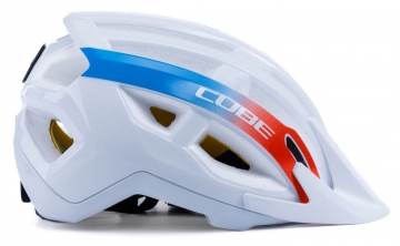 Šalmas Cube OFFPATH Teamline white-M (52-57) Bicycle helmets