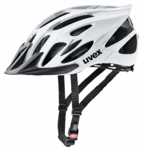 Šalmas Uvex Flash white black 56-62CM Bicycle helmets