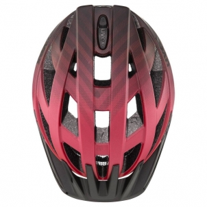 Šalmas Uvex i-vo cc red black mat Bicycle helmets