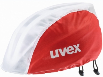 Šalmo uždangalas nuo lietaus Uvex Bike red-white 