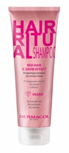 Šampūnas Dermacol Brightening shampoo for red hair Hair Ritual (Shampoo) 250 ml Šampūni