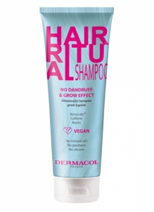 Šampūnas Dermacol Hair Ritual (No Dandruff & Grow Effect Shampoo) 250 ml Шампуни для волос
