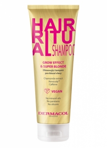 Šampūnas Dermacol Hair Ritual Renewing Shampoo (Grow Effect & Super Blonde Shampoo) 250 ml Šampūnai plaukams