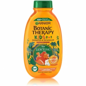 Šampūnas Garnier Shampoo and conditioner The Lion King Botanic Therapy Apricot (Shampoo & Detangler) 400 ml Шампуни для волос