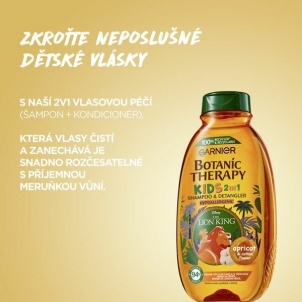 Shampoo Garnier Shampoo and conditioner The Lion King Botanic Therapy Apricot (Shampoo & Detangler) 400 ml