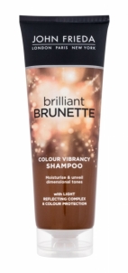 Šampūnas John Frieda Brilliant Brunette Colour Protecting Shampoo 250ml Šampūnai plaukams