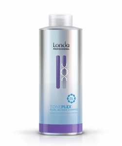 Shampoo Londa Professional Toneplex Blonde and Gray Hair Shampoo (Pearl Blonde Shampoo) - 250 ml