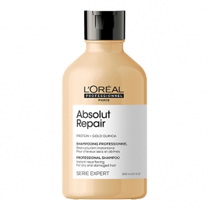 Šampūnas L´Oréal Professionnel Serum Expert Absolut Repair Gold Quinoa + Protein (Instant Resurfacing Shampoo) - 300 ml Шампуни для волос