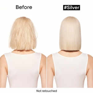 Shampoo L´Oréal Professionnel Silver Shampoo for Gray and White Hair Magnesium Silver ( Neutral ising Shampoo For Grey And White Hair ) - 300 ml - new packaging