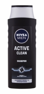 Šampūnas Nivea Men Active Clean Shampoo 400ml Šampūnus, matu