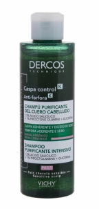 Šampūnas nuo pleiskanų Vichy Dercos Anti-Dandruff Deep Purifying 250ml Šampūnai plaukams