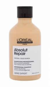 Šampūnas pažeistiems L´Oréal Professionnel Absolut Repair Gold Quinoa + Protein 300ml Šampūnai plaukams
