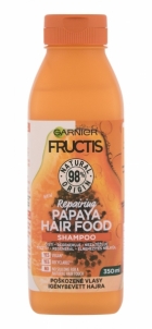 Šampūnas pažeistiems plaukams Garnier Fructis Hair Food Papaya 350ml Šampūnai plaukams