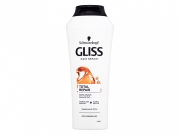 Šampūnas pažeistiems plaukams Schwarzkopf Gliss Kur Total Repair 250ml Šampūni