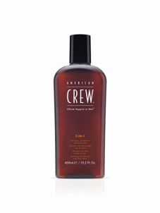 Shampoo plaukams American Crew Multifunction product for hair and body (3-in-1 Shampoo, Conditioner And Body Wash) 250 ml - 250 ml