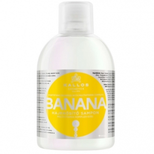 Kallos Banana Fortifying Shampoo Cosmetic 1000ml Šampūni
