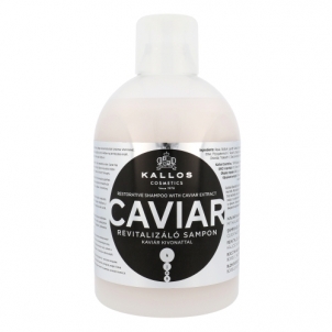 Šampūnas plaukams Kallos Caviar Restorative Shampoo Cosmetic 1000ml Šampūnai plaukams