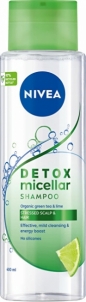 Šampūnas plaukams Nivea Pure Detox (Micellar Shampoo) 400 ml Šampūni