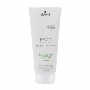 Šampūnas plaukams Schwarzkopf BC Bonacure Sensitive Soothe Shampoo Cosmetic 200ml
