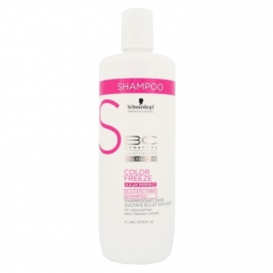 Šampūnas plaukams Schwarzkopf BC Cell Perfector Color Freeze SulfateFree Shampoo Cosmetic 1000ml 