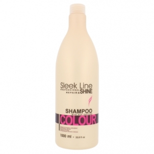 Šampūnas plaukams Stapiz Sleek Line Colour Shampoo Cosmetic 1000ml 