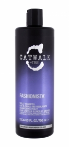 Tigi Catwalk Fashionista Violet Shampoo Cosmetic 750ml Šampūni