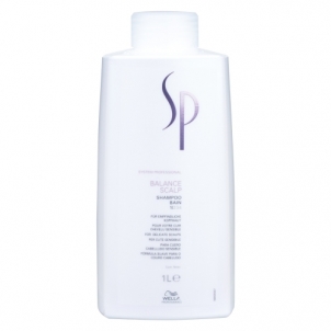 Šampūnas plaukams Wella SP Balance Scalp Shampoo Cosmetic 1000ml Šampūnai plaukams