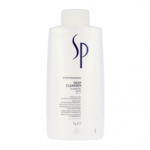 Šampūnas plaukams Wella SP Deep Cleanser Shampoo Cosmetic 1000ml Šampūnai plaukams