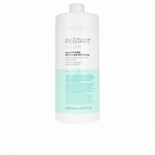 Šampūnas Revlon Professional Micellar shampoo for hair volume Restart Volume (Magnifying Micellar Shampoo) - 1000 ml