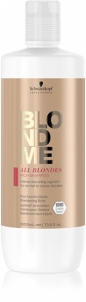 Shampoo Schwarzkopf Professional Shampoo for normal and strong blonde hair BLONDME All Blonde s (Rich Shampoo) - 300 ml