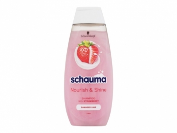Šampūnas Schwarzkopf Schauma Nourish & Shine Shampoo Shampoo 400ml Шампуни для волос