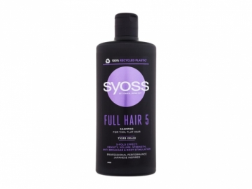 Shampoo Syoss Full Hair 5 Shampoo Shampoo 440ml Shampoos for hair