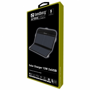 Saulės įkroviklis Sandberg 420-40 Solar Charger 13W 2xUSB