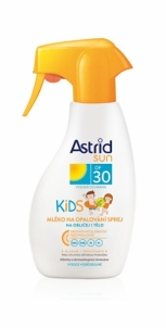 Saulės kremas Astrid Baby lotion spray SPF 30 Sun 200 ml Крема для солярия,загара, SPF