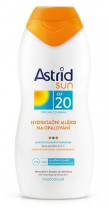 Saulės kremas Astrid Moisturizing Lotion SPF 20 Sun - 400 ml