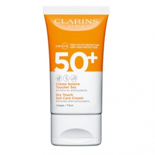 Saulės kremas Clarins (Dry Touch Sun Care Cream) SPF 50+ 50 ml Saulės kremai