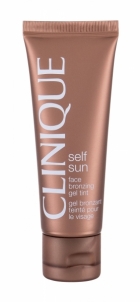 Sun krēms Clinique Self Sun Face Bronzing Gel Tonis Cosmetic 50ml Saules krēmi