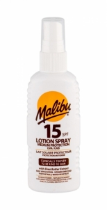 Saulės kremas Malibu Lotion Spray Sun Body Lotion 100ml SPF15 