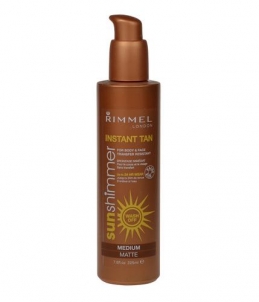 Sun Cream Rimmel London Sun Shimmer Instant Tan Maxi Cosmetic Matte Medium 225ml