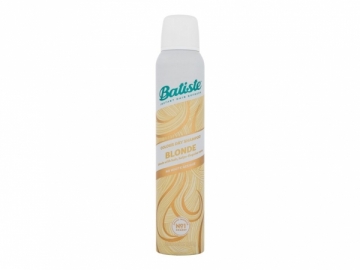 Sausas šampūnas plaukams Batiste Dry Shampoo Plus Brilliant Blonde Cosmetic 200ml Šampūnai plaukams