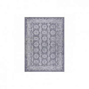 Sendinto dizaino kilimas su mėlynais atspalviais SION Ornamentas | 140x190 cm