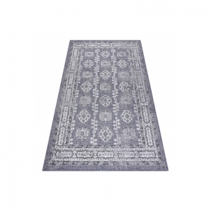 Sendinto dizaino kilimas su mėlynais atspalviais SION Ornamentas | 160x220 cm