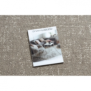 Sendinto dizaino smėlio spalvos kilimas BOHO | 160x230 cm 