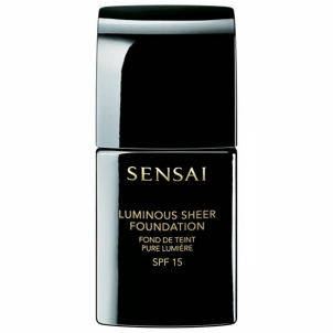 Sensai Liquid brightening makeup SPF 15 Luminous Sheer Foundation 30 ml Pamatojoties uz make-up uz sejas