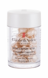 Serumas sausai skin Elizabeth Arden Ceramide Hyaluronic Acid 30vnt Capsules Hydra-Plumping Serum Masks and serum for the face