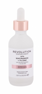 Serumas sausai odai Revolution Skincare 10% Niacinamide + 1% Zinc 60ml Sejas maskas, serumi sejai